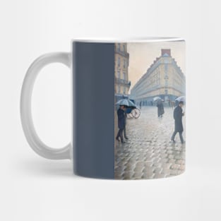 Paris Steet, Rainy Day by Gustave Caillebotte Mug